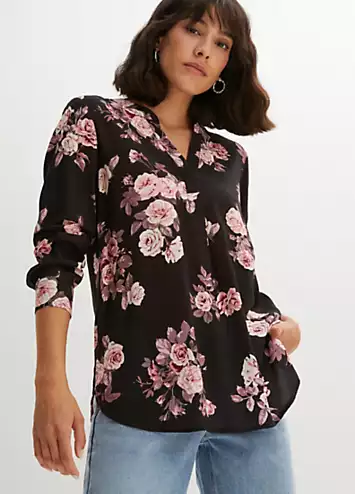 Floral Print Tunic by bonprix | Look Again