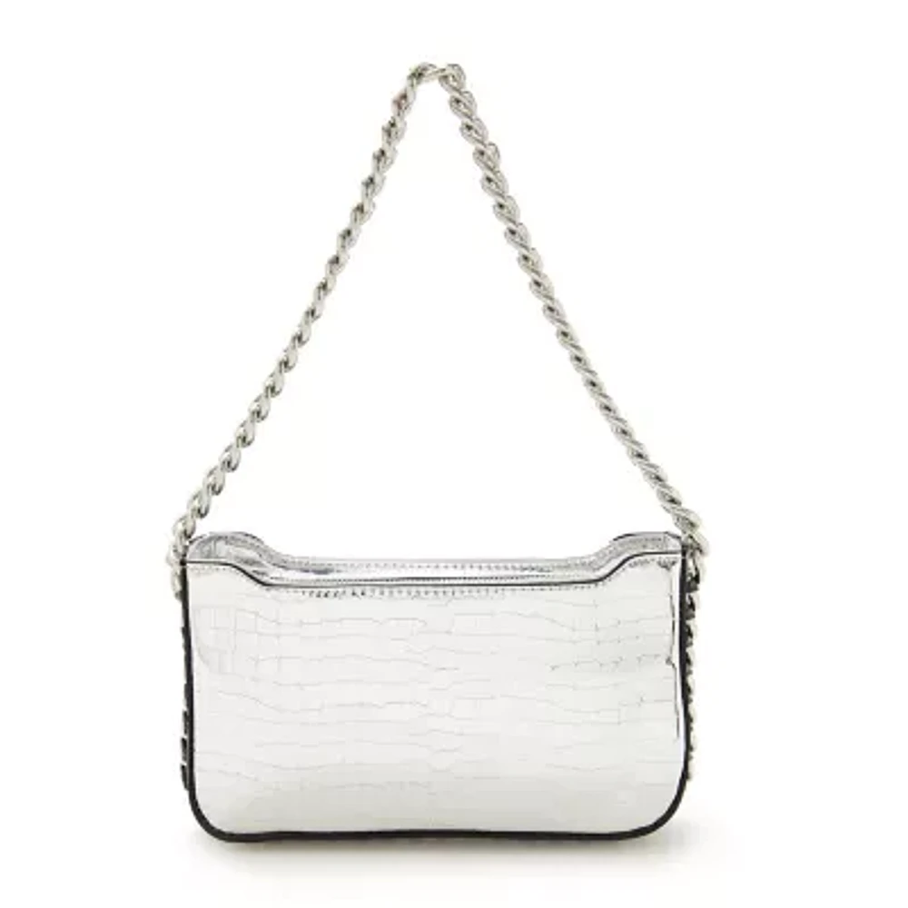 Forever 21 Croco Shoulder Bag