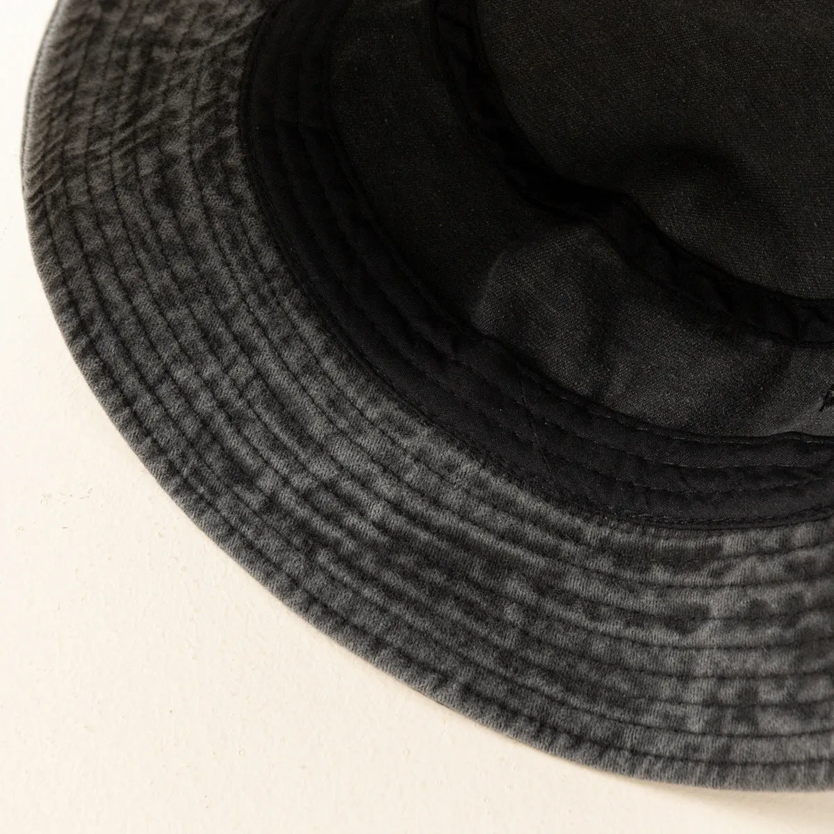 Four Colors Washed Denim Bucket Hat