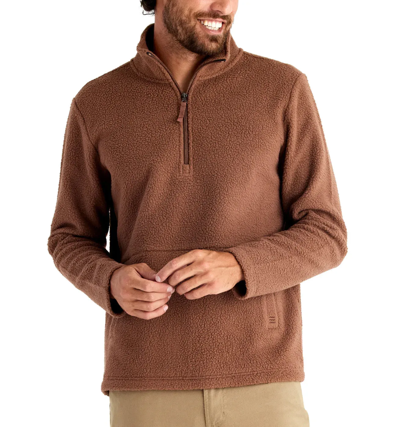 Free Fly Men's Sherpa Fleece Quarter Zip