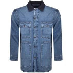 G Star Raw Chore Workwear Jacket Blue