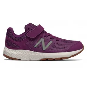 Girls Velcro 519 Running Shoe (Infant/Toddler) Purple