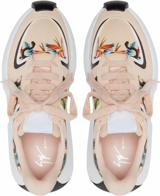 Giuseppe Zanotti Ferox low-top sneakers Pink