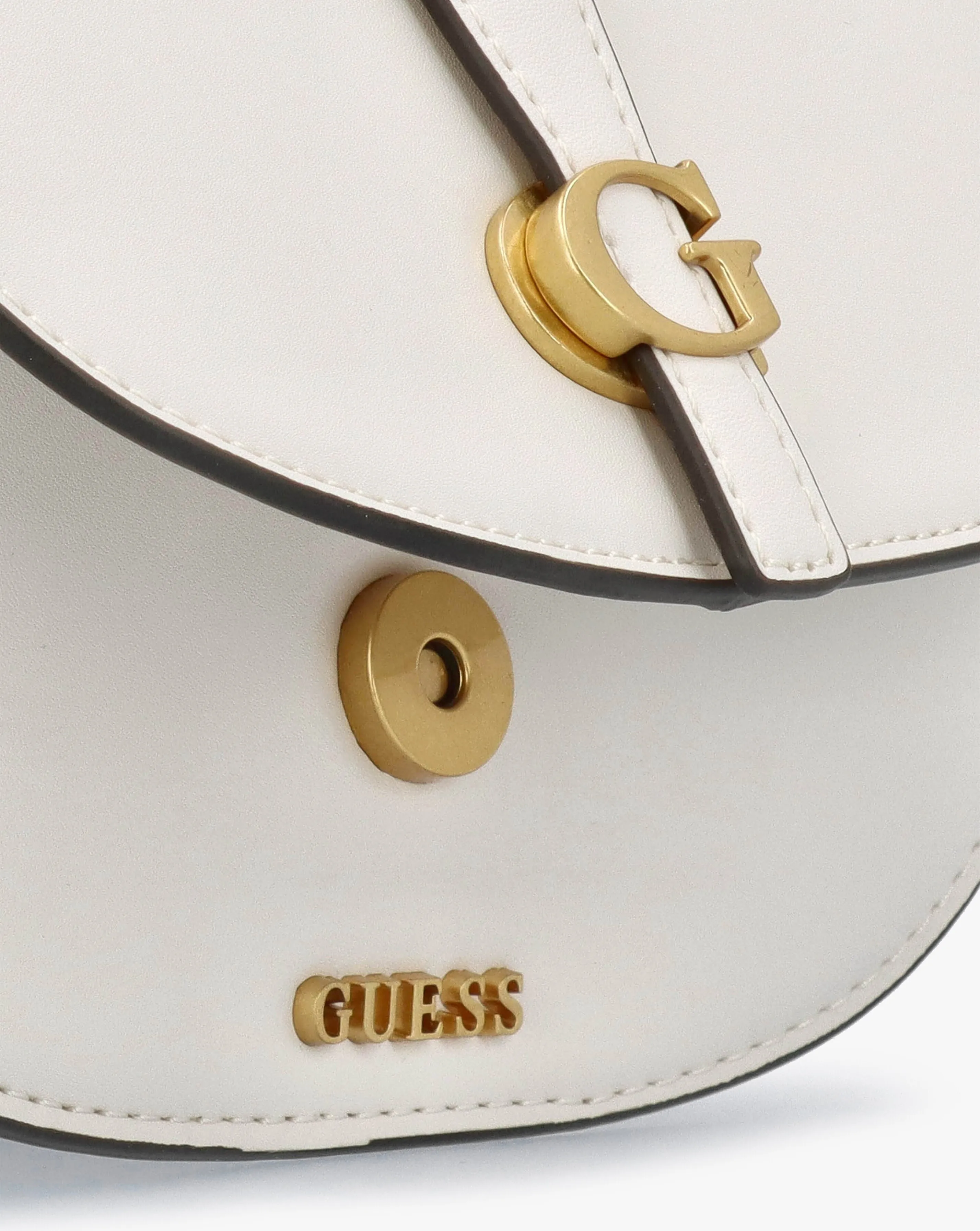 Guess Mini Kuba Beige Cross-Body Bag | Simply Be