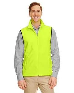 Harriton Fleece Vest M985 Safety Yellow