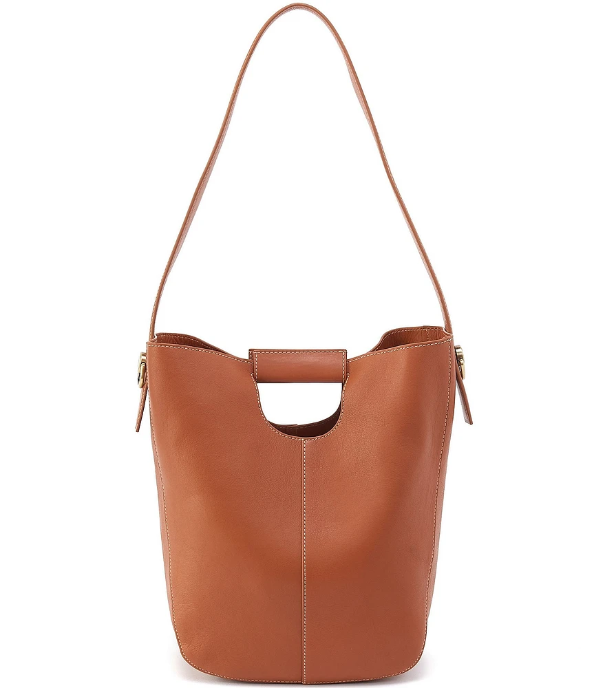 HOBO Camden Leather Bucket Shoulder Bag