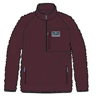 Home Quarter Zip Recycled Sherpa Fleece