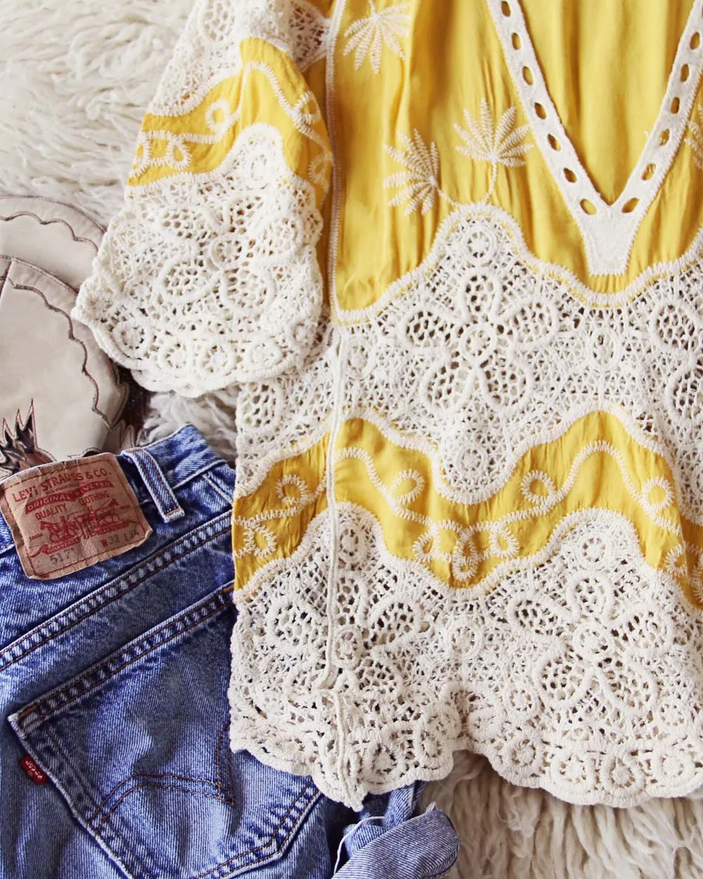 Honey + Lace Tunic Top