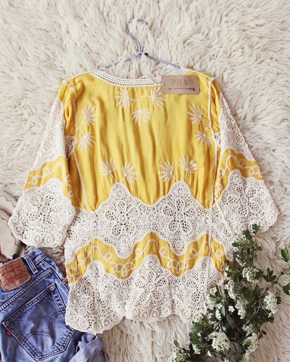 Honey + Lace Tunic Top