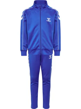 Hummel Kids' hmlTrack Tracksuit Nebulas Blue | Buy Hummel Kids' hmlTrack Tracksuit Nebulas Blue here | Outnorth