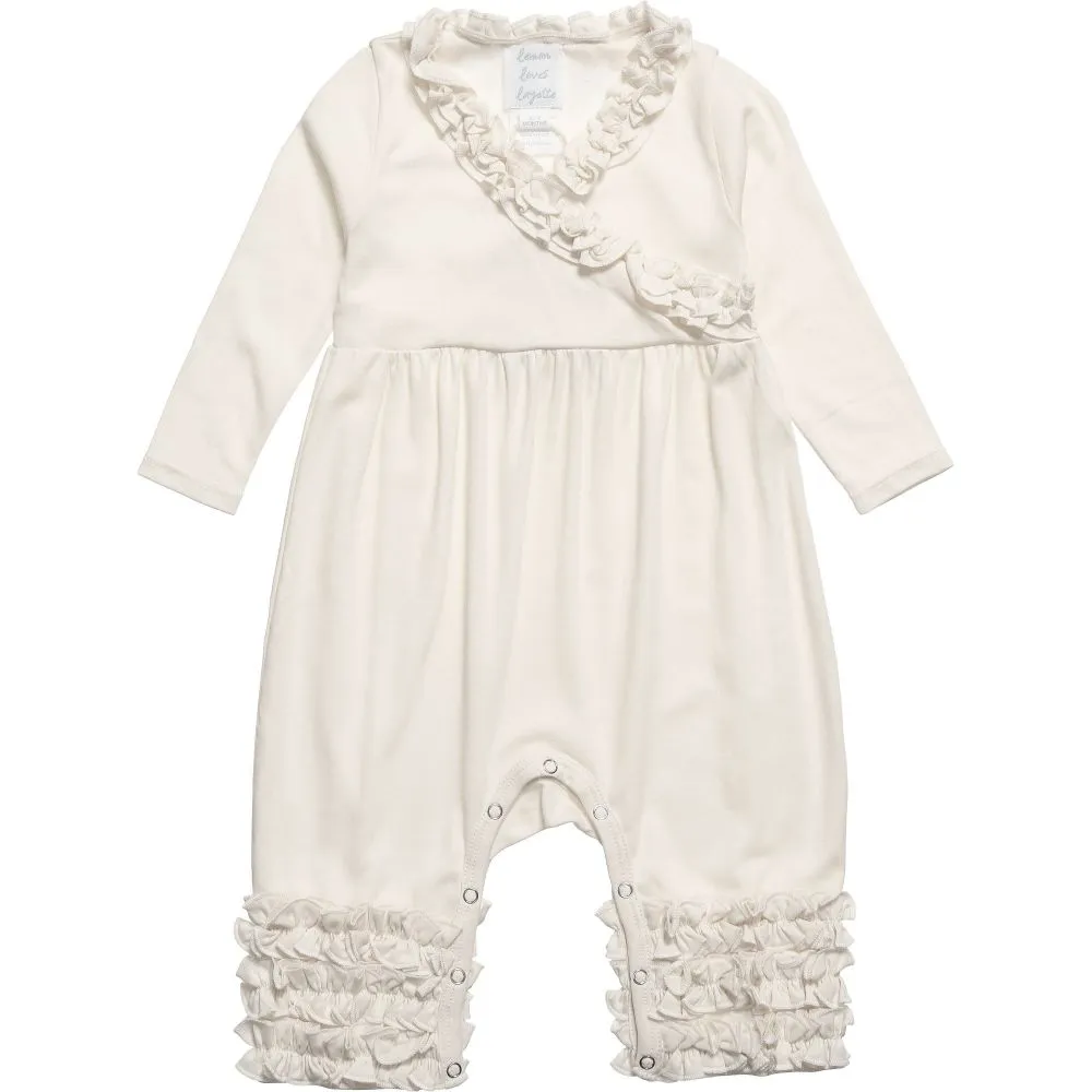 Ivory Pima Cotton Romper 