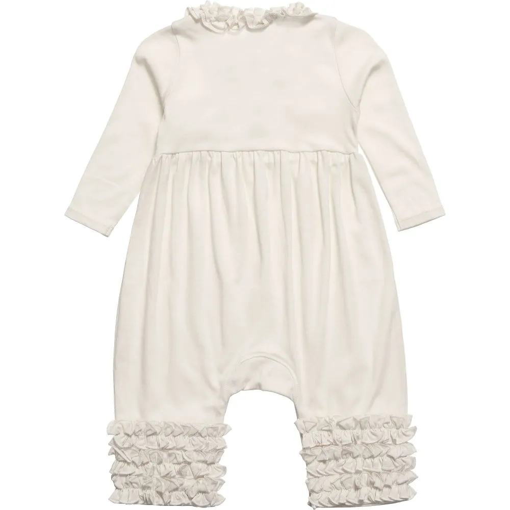 Ivory Pima Cotton Romper 