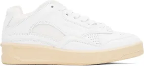 Jil Sander White Low-Top Sneakers