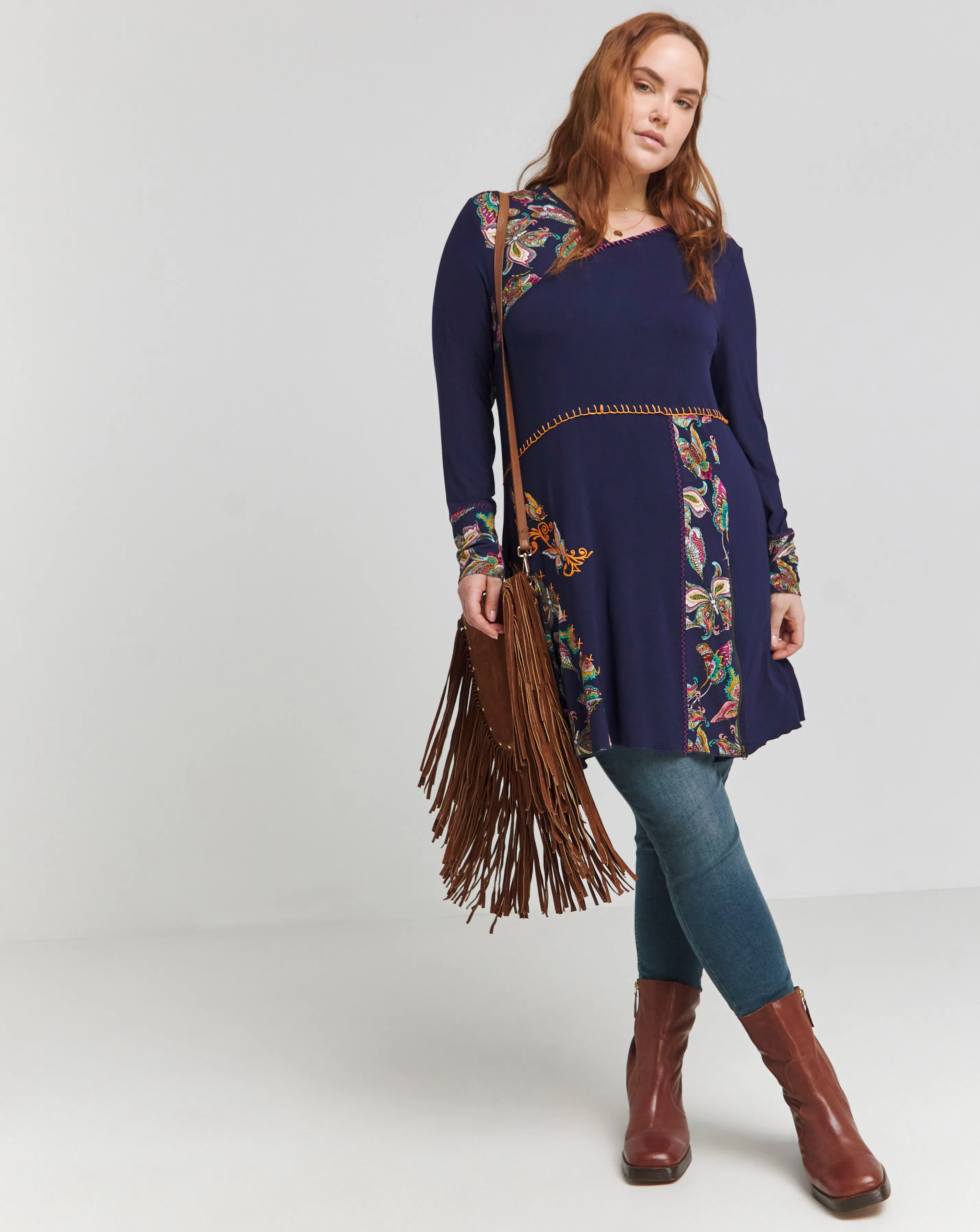 Joe Browns Beautiful Butterfly Jersey Tunic | Simply Be