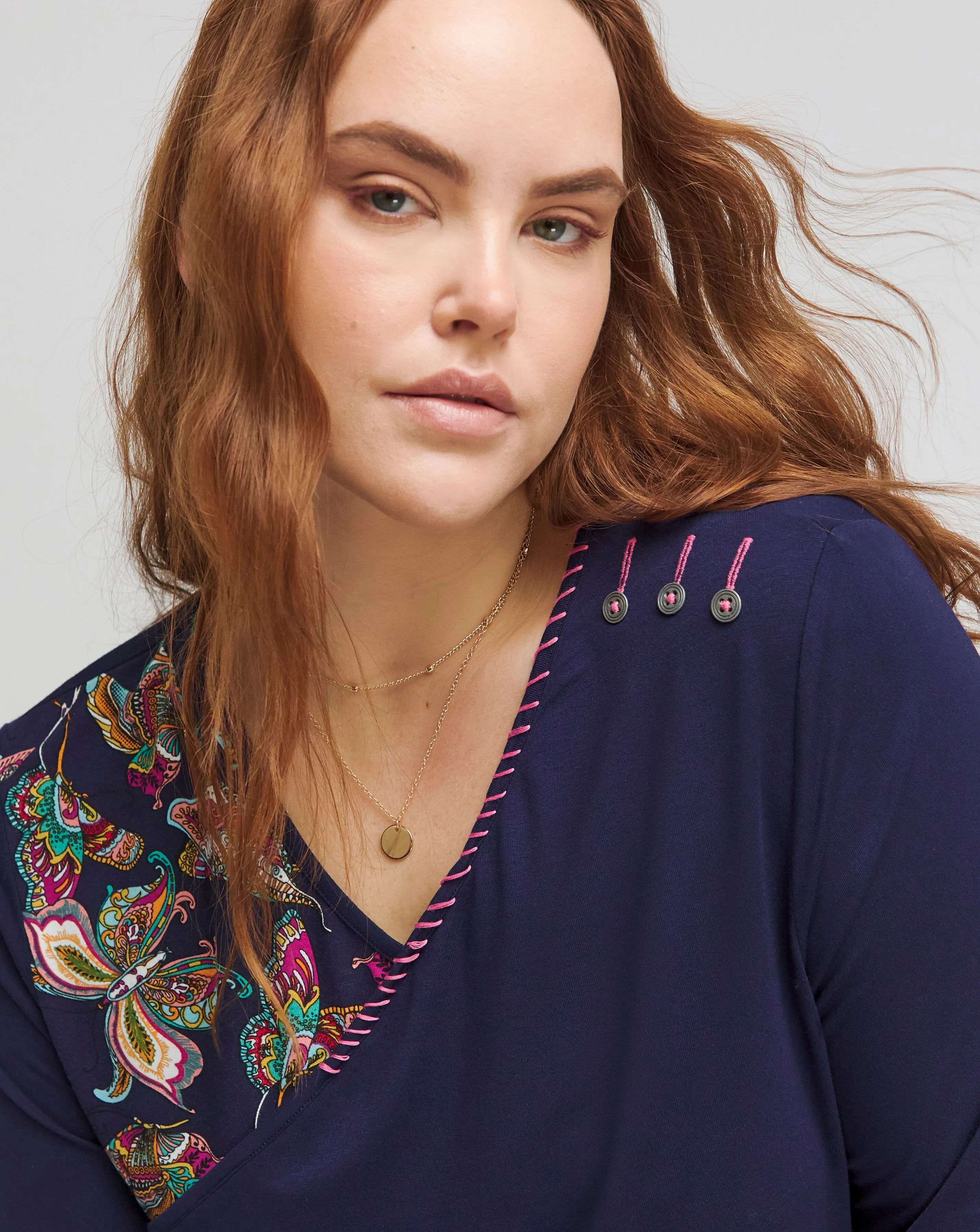 Joe Browns Beautiful Butterfly Jersey Tunic | Simply Be