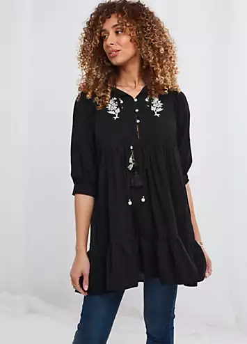 Joe Browns Erin Embroidered Tunic | Kaleidoscope