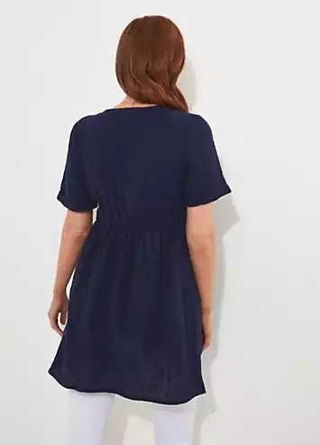 Joe Browns Patch Pocket Crinkle Tunic | Grattan