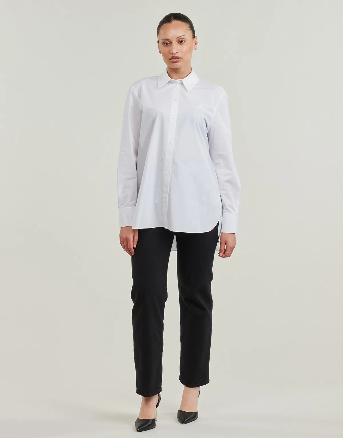 Karl Lagerfeld SIGNATURE TUNIC SHIRT