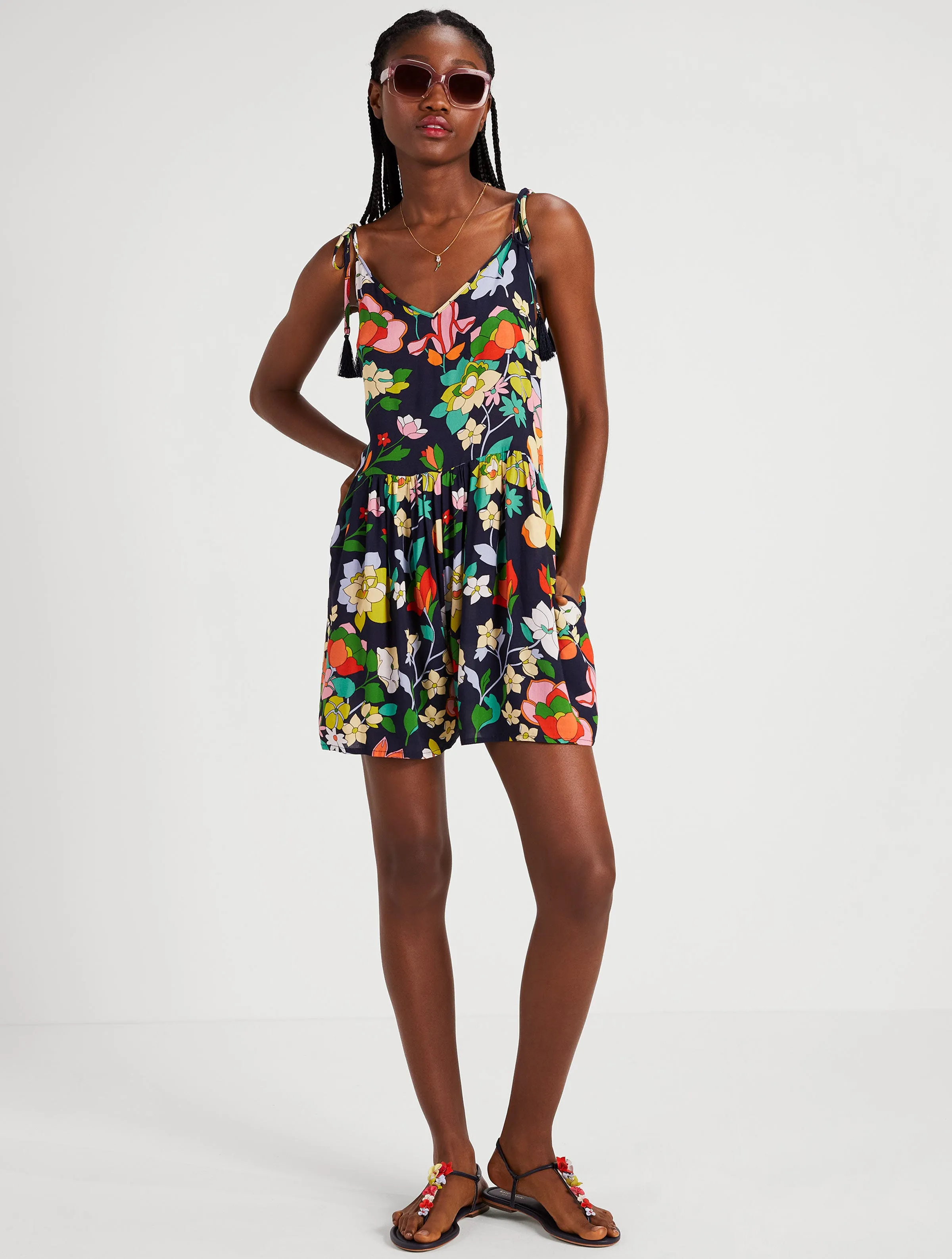  Kate Spade Romper Cover Up - Flower Bed     