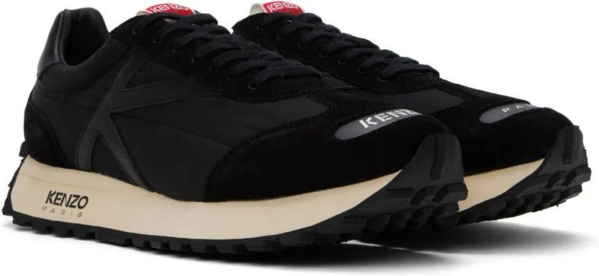 Kenzo Black Paris smile Sneakers