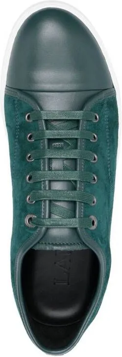 Lanvin DBB1 low-top leather sneakers Green