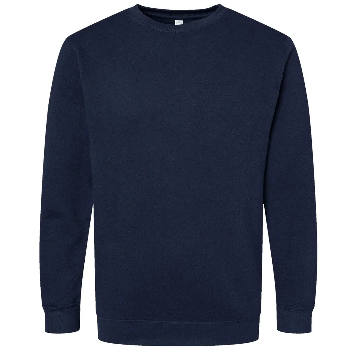 LAT Unisex Navy Elevated Fleece Crewneck Sweatshirt