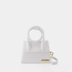 Le Chiquito Noeud Bag - Jacquemus - White - Leather