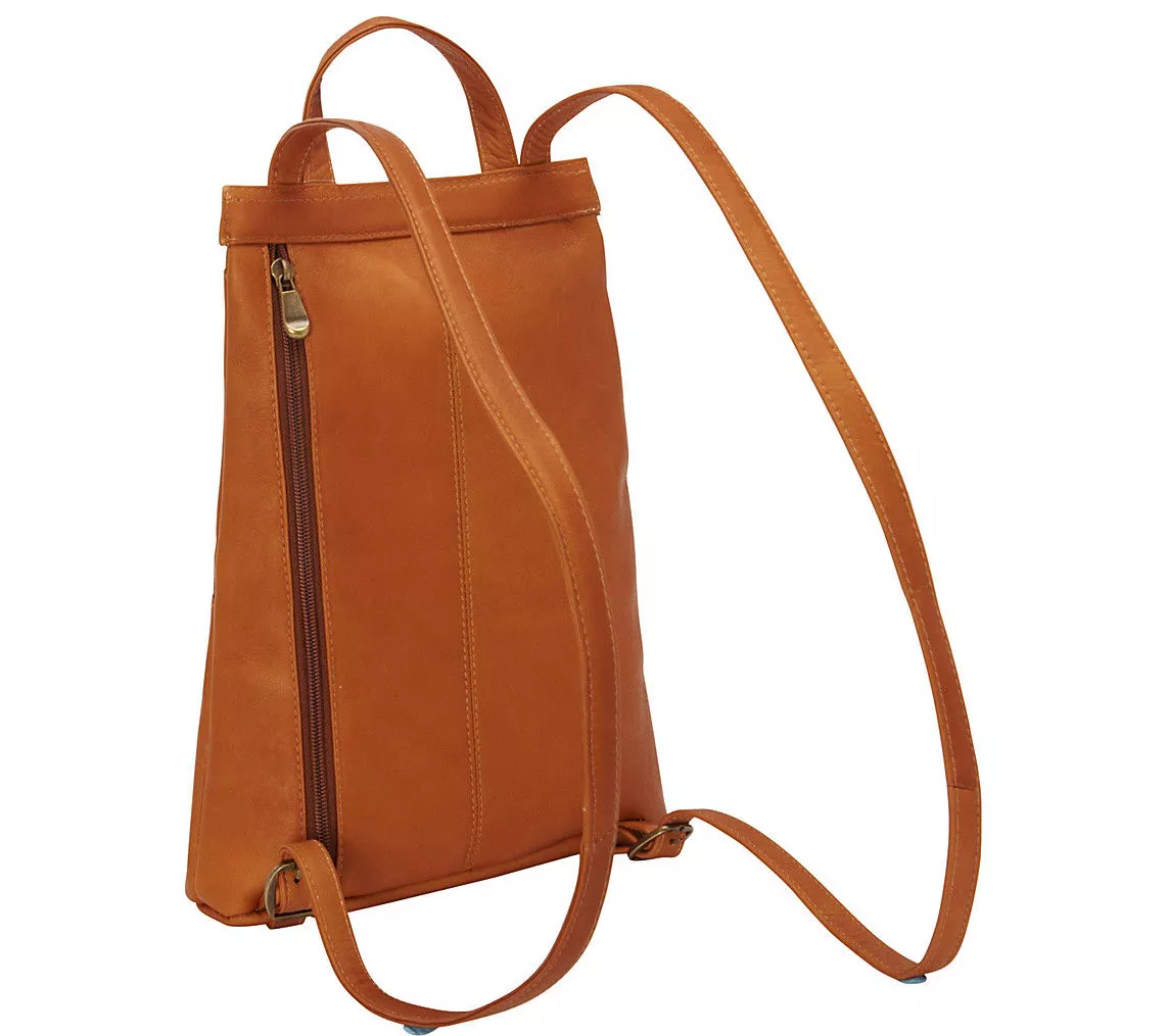 Le Donne Leather Slimpack Backpack - Tanya