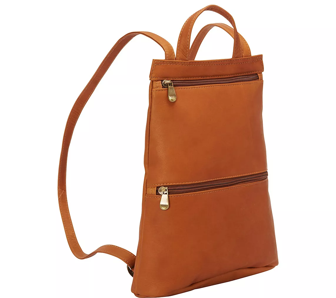 Le Donne Leather Slimpack Backpack - Tanya