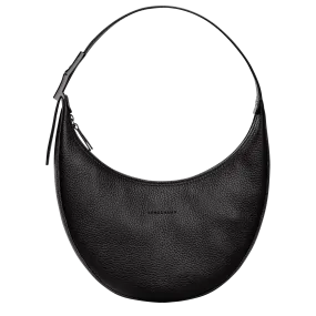 Le Roseau Essential M Hobo bag Black - Leather