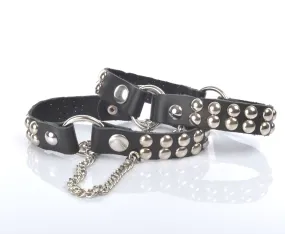 LEATHER BOOT BELT LEA - 2CM - SINGLE CHAIN