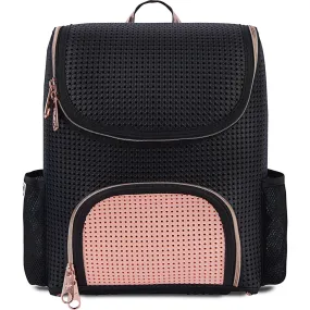 Light + Nine Student Backpack, Peach Blush