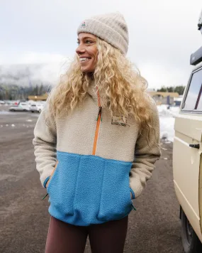 Maine 2.0 Half Zip Recycled Sherpa Fleece