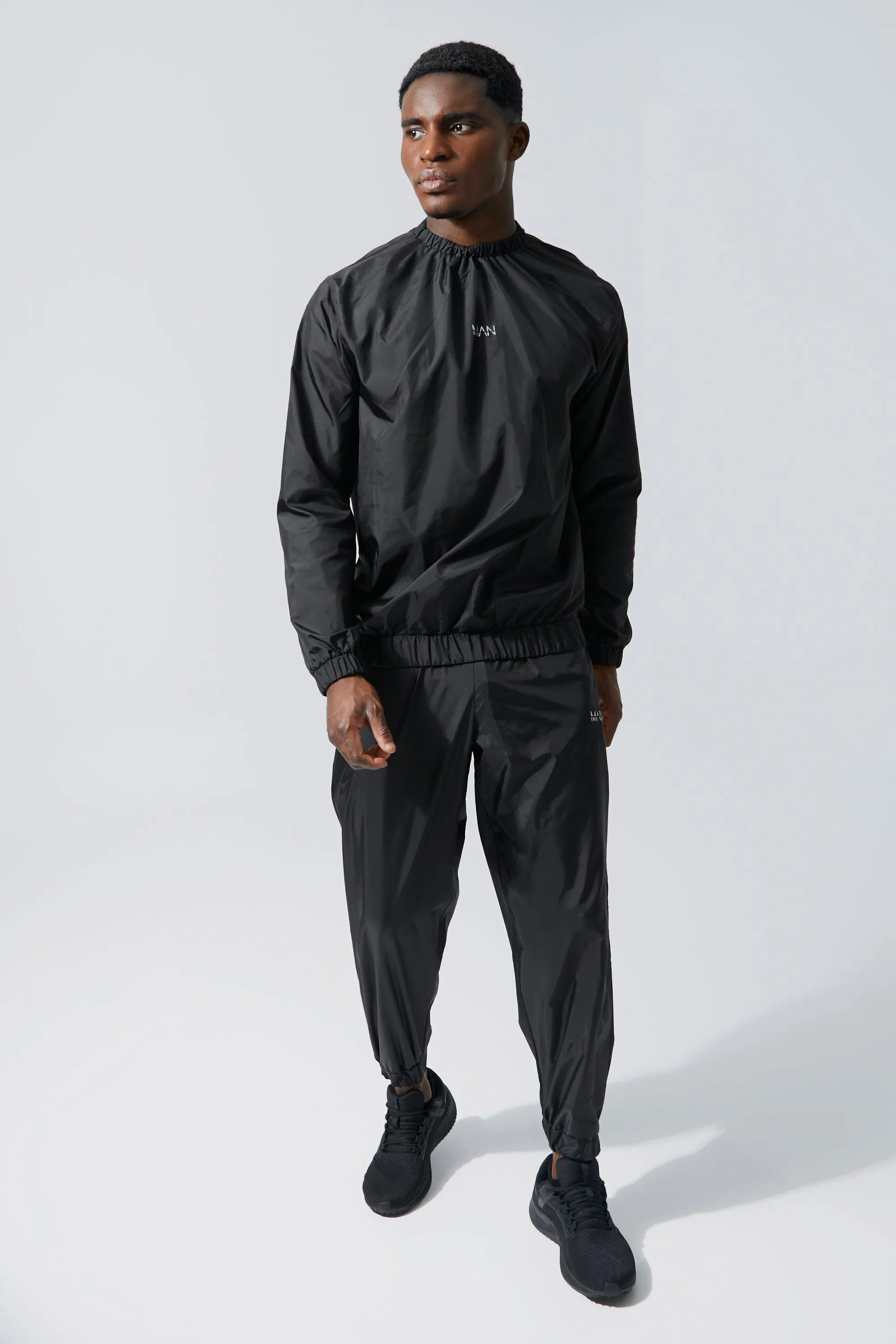 Man Active Matte Sauna Tracksuit