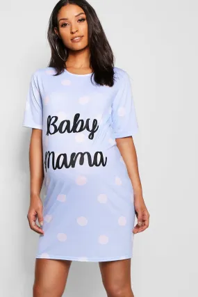 Maternity Baby Mama Nightgown