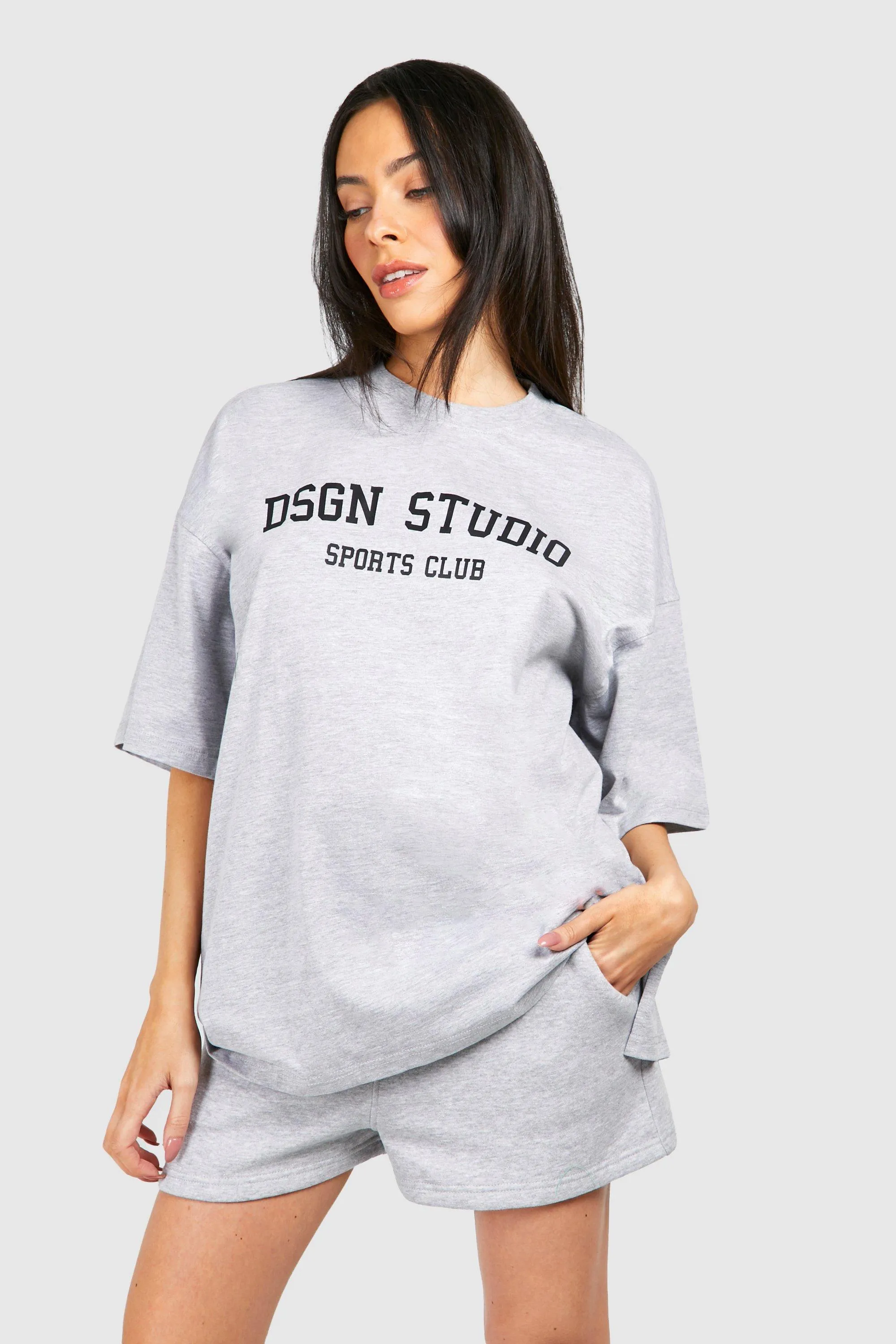 Maternity Dsgn Studio Print Oversized T-shirt