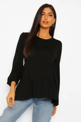 Maternity Oversized Smock Top