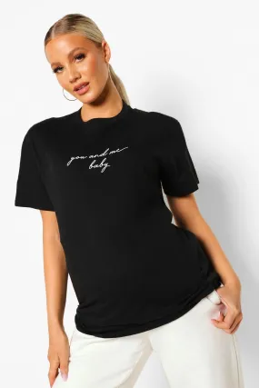 Maternity You And Me Baby T-shirt