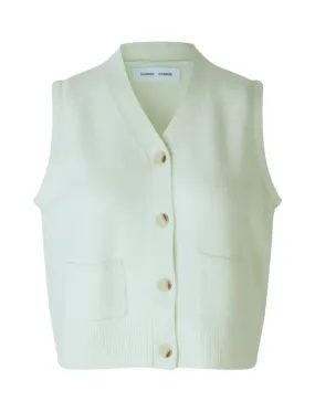 Megan Knit Vest - Aloe Wash