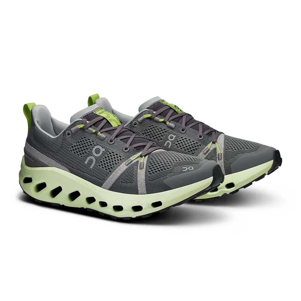 Men's Cloudsurfer Trail Running Shoe - Iron/Lima - Regular (D)