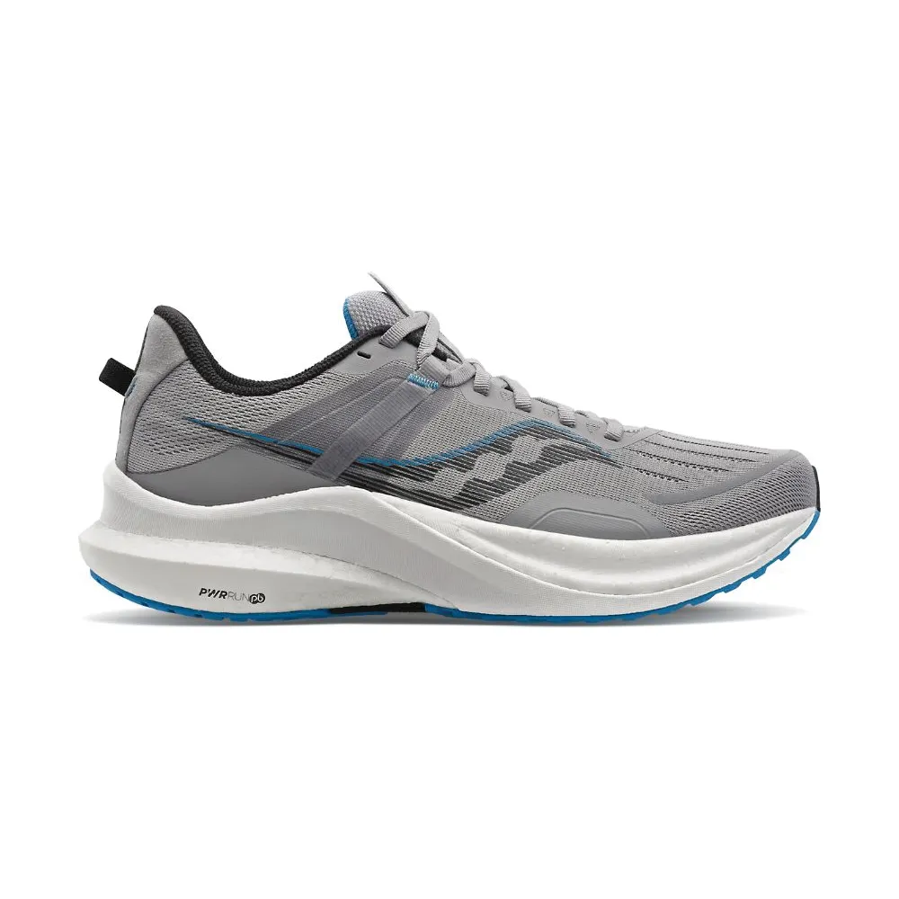 Men's Saucony Tempus Color: Alloy | Topaz (WIDE WIDTH)