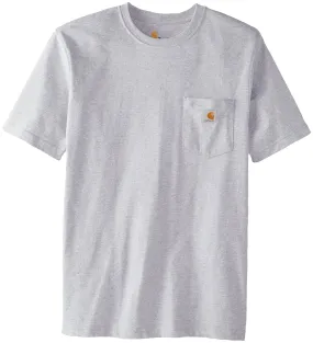 Men's Workwear Pocket T-Shirt Heather Grey - Large