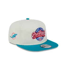 Miami Dolphins Pro Bowl Patch Golfer Hat