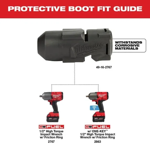 Milwaukee Protective Boot For 2767/2863 1/2