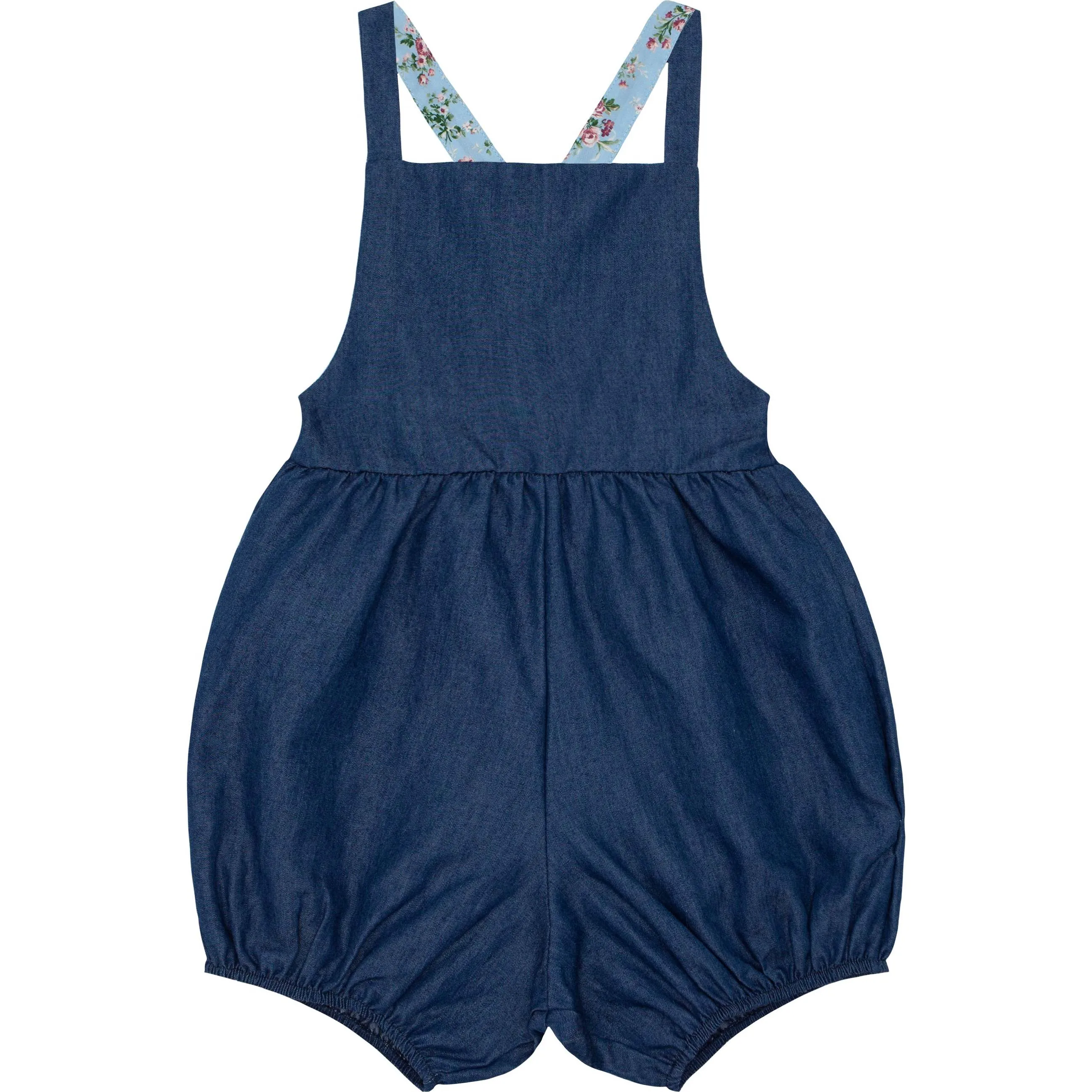 Minnow Unisex Minnow X Brock Collection Chambray Romper