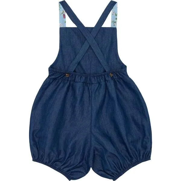 Minnow Unisex Minnow X Brock Collection Chambray Romper