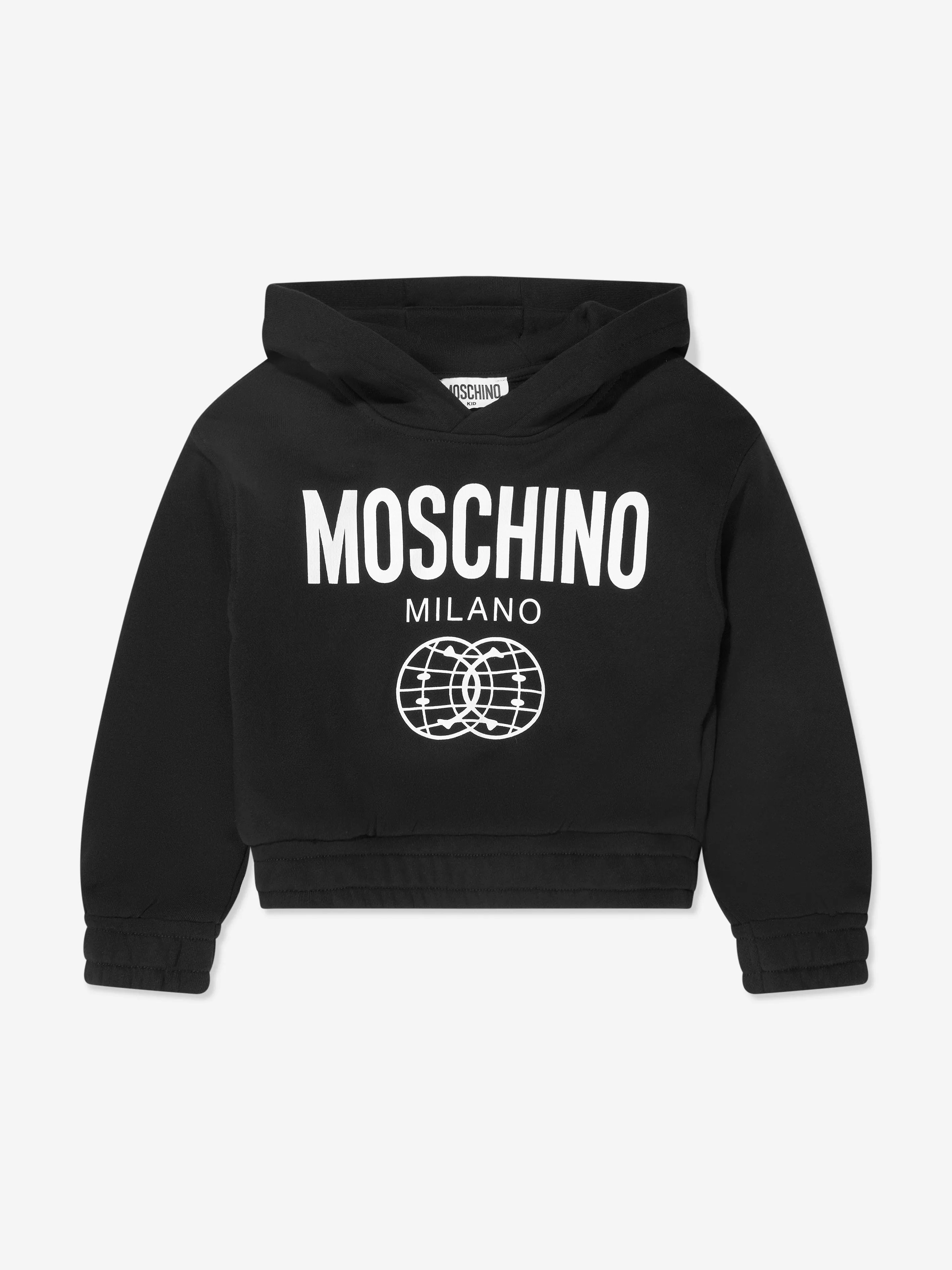 Moschino Girls Milano Logo Tracksuit in Black