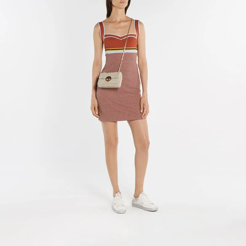 Nano Moon Hobo Bag - Vanessa Bruno -  Sand - Leather