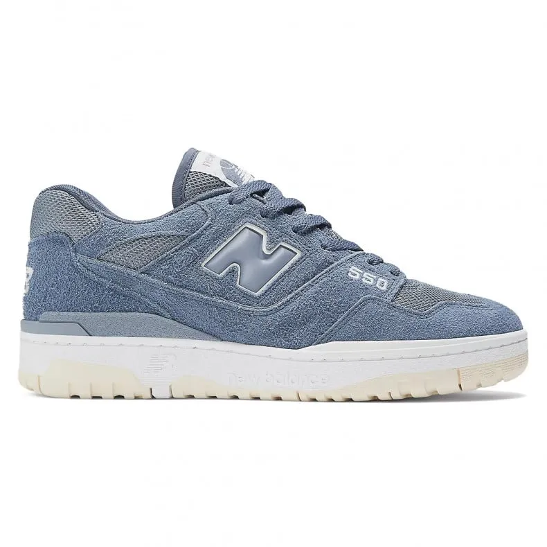 New Balance 550 'Hairy Suede' (Arctic Grey/Vintage Indigo/Macadamia Nut)