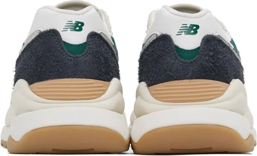 New Balance Navy & Beige 5740 Sneakers